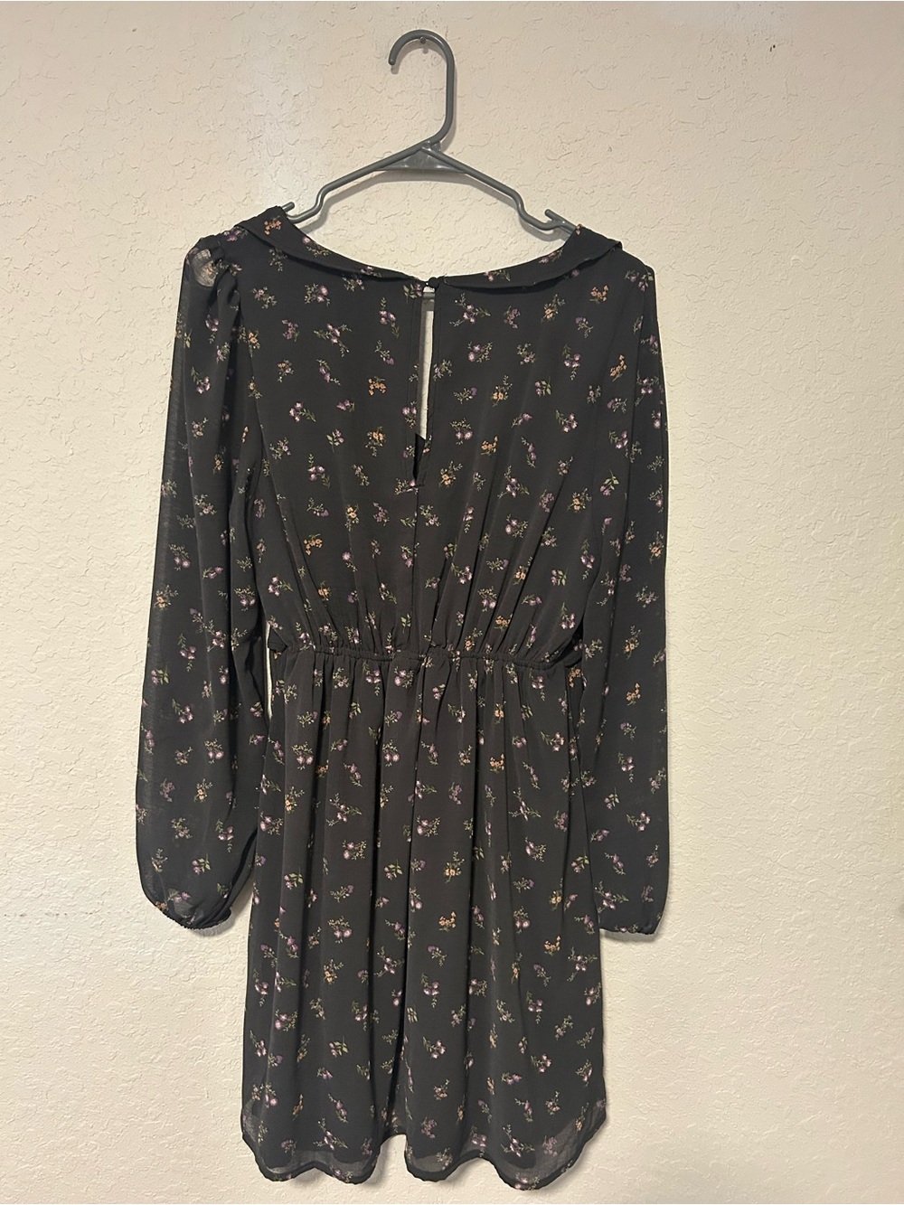 American Eagle Floral Ruffled Mini Dress, Vintage 90’s Inspired, Boho Babydoll M - Picture 6 of 10